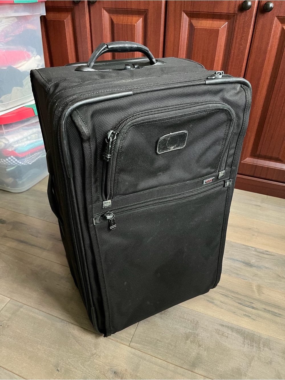 Tumi Black Rolling Travel Garment Bag
